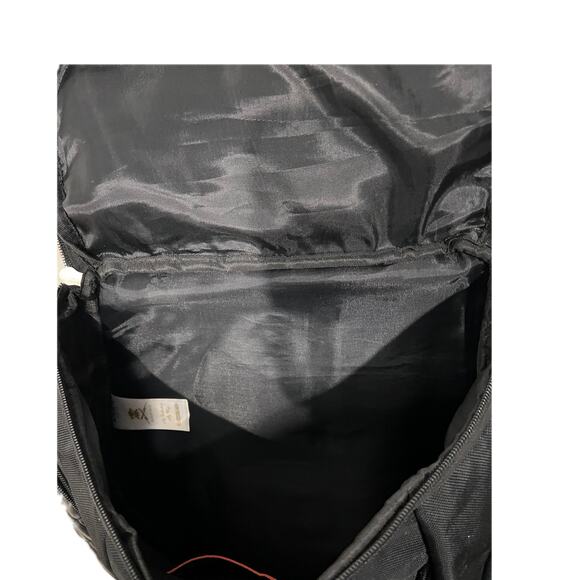 Kaka Black White Backpack Top Loading 36L - Picture 3 of 5